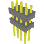 Conn Board Stacker HDR 8 POS 2.54mm Solder ST Top Entry Thru-Hole Bulk