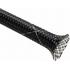 FLEXO FR 3/8" BLK W/WHT TRACER