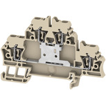 Weidmuller-1689990000 Steckverbinder, Klemmenblöcke Conn Feed-Through Terminal Block 4 POS Tension Clamp ST T DIN Rail 10A