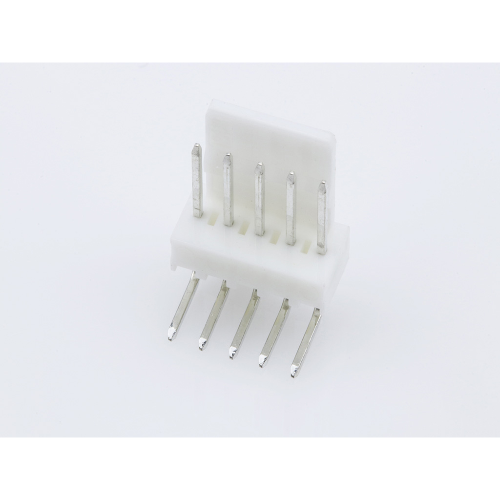 Molex-0022057058 Steckverbinderleisten und Leiterplattenbuchsen Conn Wire to Board HDR 5 POS 2.54mm Solder RA Side Entry Thru-Hole KK Bag