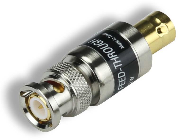 Cal Test Electronics-CT2944-93 RF-Steckverbinder Conn BNC Adapter 0Hz to 1GHz 93Ohm ST PL/RCP Gold Bag
