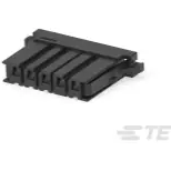 TE Connectivity-2-178128-5 Carcaza de cables discretos de conector Conn Housing RCP 5 POS 5.08mm Crimp ST Cable Mount Black Bag