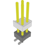 Conn Socket Strip SKT 4 POS 2.54mm Solder ST Bottom Entry SMD Tube