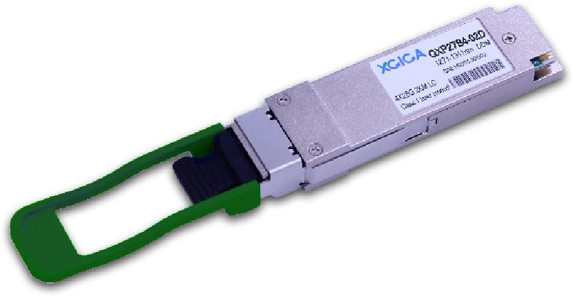 Amphenol-QXP27B4-02D 光纤收发器 CWDM4 Transceiver