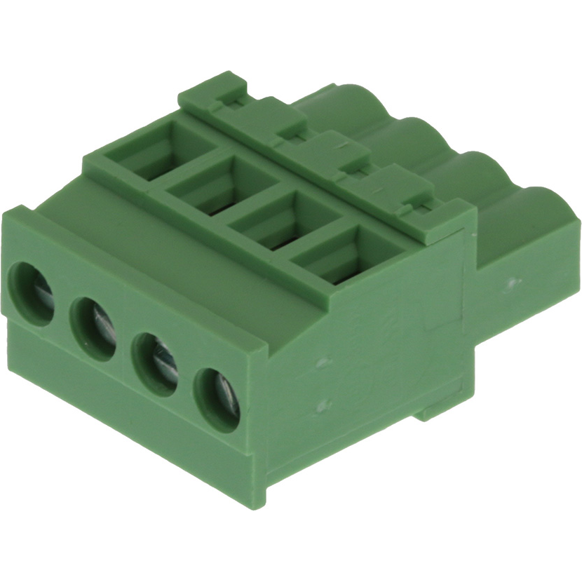 Molex-39533-7004 Steckverbinder, Klemmenblöcke Conn Eurostyle Block F 4 POS 5.08mm Screw ST Cable Mount 18A/Contact Eurostyle™