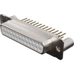 Conn D-Sub F 25 POS 1.42mm Solder ST Thru-Hole 25 Terminal 1 Port Carton