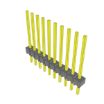Conn Unshrouded Header HDR 10 POS 2.54mm Solder ST Top Entry Thru-Hole Bulk