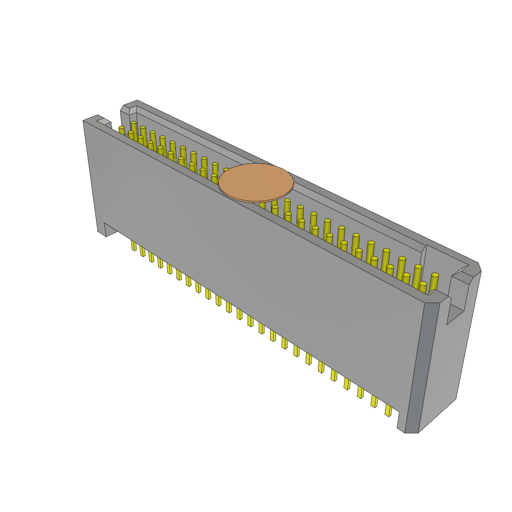 Samtec-TFM-125-31-S-D-K 连接器插头及 PCB 插座 Conn Shrouded Header HDR 50 POS 1.27mm Solder ST Top Entry Thru-Hole Tube