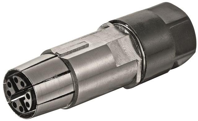 HARTING-09148812805 圆形连接器 Conn M12 Circular SKT 8 POS Crimp ST Cable Mount 8 Terminal 1 Port
