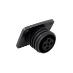 Conn Circular SKT 10 POS Screw Panel Mount 10 Terminal 1 Port Buccaneer® Bulk