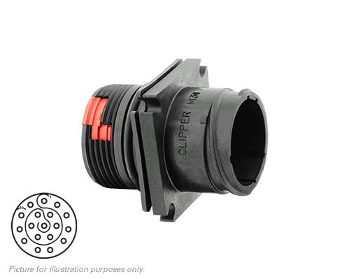 SOURIAU-CL1M3102 连接器配件 Connector Accessories Housing Straight