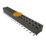 Conn Socket Strip SKT 32 POS 2mm Solder ST Top Entry SMD TIGER EYE™ Tube