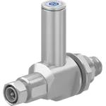 Conn 4.3/10 Adapter 380MHz to 700MHz 50Ohm T Style M/F Silver