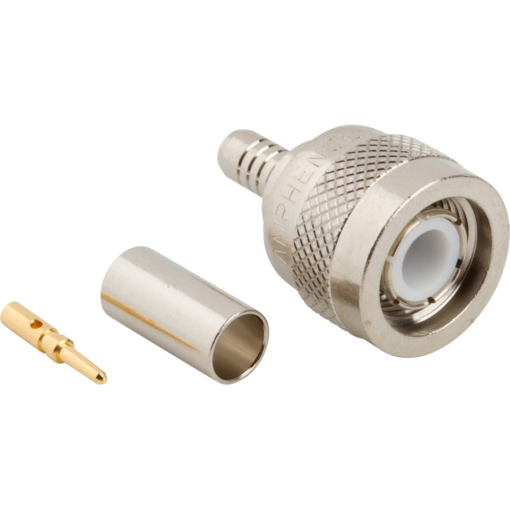 Amphenol RF-000-36825 RF-Steckverbinder Conn TNC 0Hz to 11GHz 50Ohm Crimp ST Cable Mount PL Gold