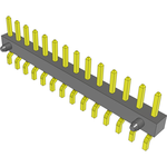 Conn Unshrouded Header HDR 14 POS 2mm Solder RA Side Entry SMD Tube