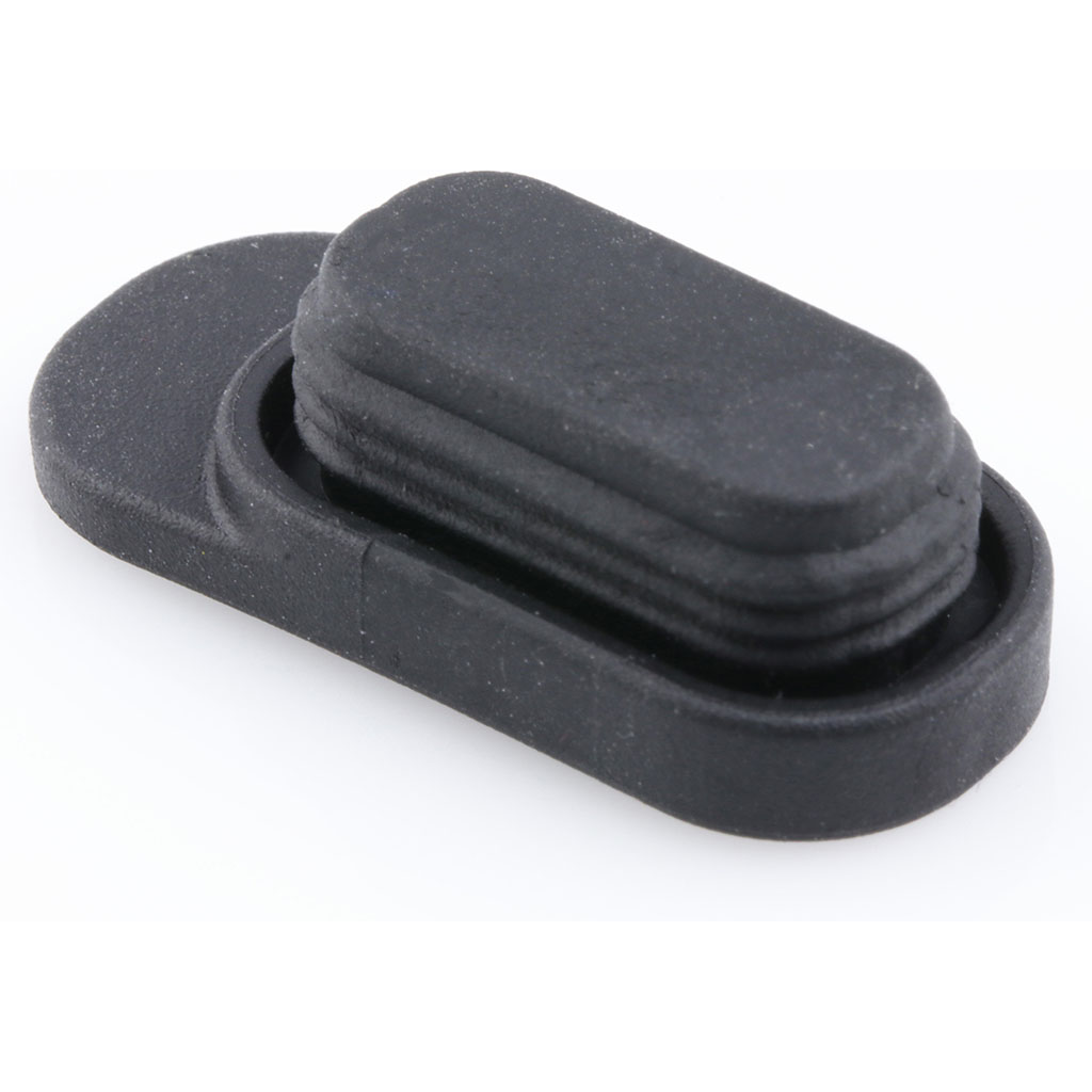 Molex-2204230006 Steckverbinderzubehör Connector Accessories Squba Plug Weather Cap Straight Thermoplastic Elastomer Black Squba Bag