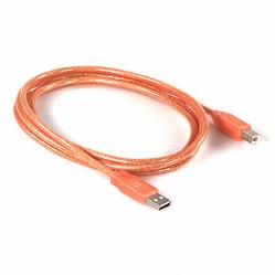 Assmann WSW components, Inc-AK672MT Cable Assembly USB USB Cable Assembly Standard USB Cable Assembly 4 wire Cable Assembly AWG 24/28 shielded A Male to B Male 2m Orange