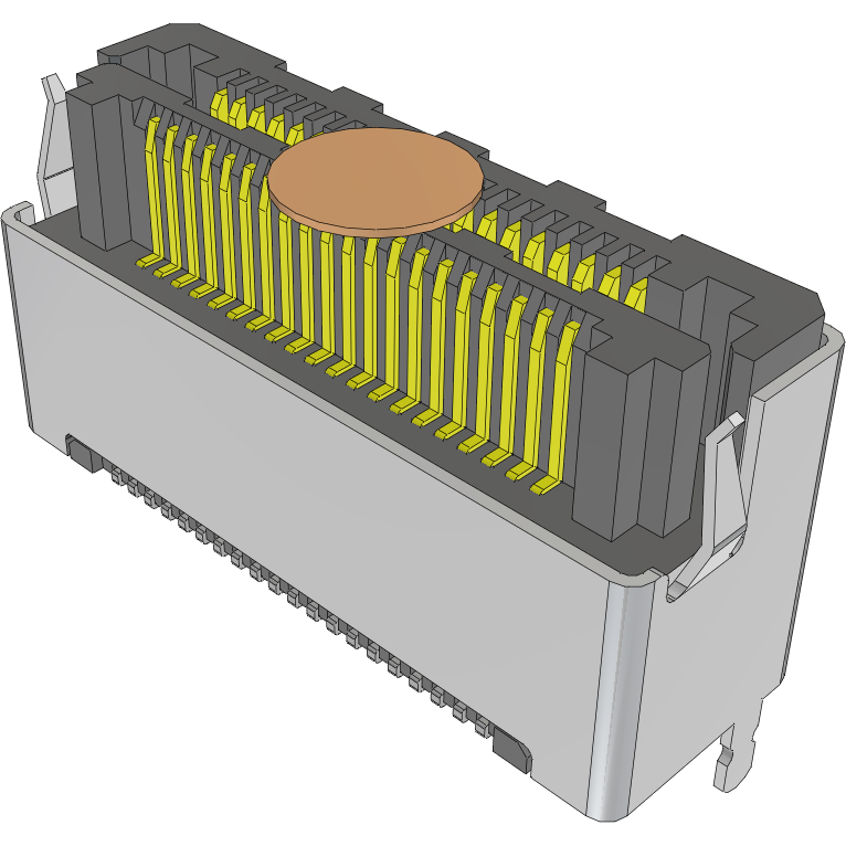 Samtec-LSHM-120-06.0-F-DV-A-S-K-TR Steckverbinderleisten und Leiterplattenbuchsen Conn Socket and Terminal Strip HDR/SKT 40 POS 0.5mm Solder ST Top Entry SMD Razor Beam™ T/R