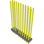 Conn Unshrouded Header HDR 20 POS 2.54mm Solder ST Top Entry Thru-Hole Bulk