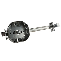 Thomas & Betts-54151 NG Kabelzubehör Cable Accessories, Metallic Steel Wall Mount Box