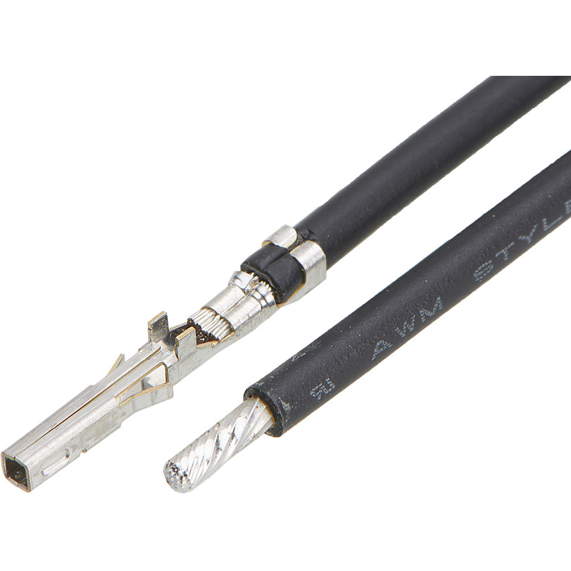 Molex-2196711112 Montajes de cables, otros Cable Assembly UL 11028 0.15m 18AWG Crimp Terminal 1 POS F Crimp Mini-Fit Sigma Bag
