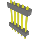 Conn Board Stacker HDR 5 POS 2.54mm Solder ST Top Entry Thru-Hole Bulk