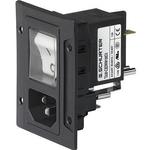 IEC Appliance Inlet C14 or C18 with Circuit Breaker TA35 2-pole