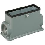 Box Mounting Base 90° 24B Shell Size Powder Die Cast Aluminum Central Lock Han®