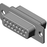 DAU-15SF-F0_D-Sub/VGA连接器