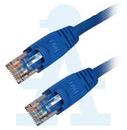 Assmann WSW components, Inc-DK-1511-100/B null Cable Assembly 24AWG RJ-45 to RJ-45 8 to 8 Straight to Straight Polyvinyl Chloride Blue Bag