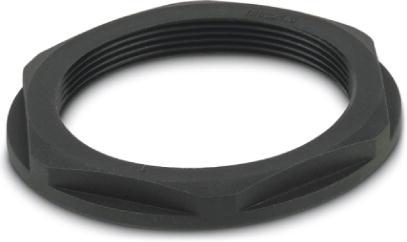 PHOENIX CONTACT-1411220 Kabelzubehör Counter nut, PA, for threads M63 x 1.5, color jet black RAL 9005