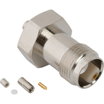 RP-TNC STR Plug for 0.81 mm Cable