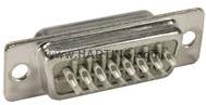 HARTING-09670155615050 Steckverbinder, D-Sub Conn D-Sub M 15 POS Solder Bucket ST Panel Mount 15 Terminal 1 Port