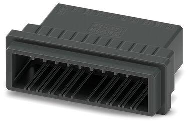 PHOENIX CONTACT-1340730 Einzeladersteckverbinder, Gehäuse Conn Housing M 20 POS 3.81mm Crimp ST Cable Mount Black Cardboard