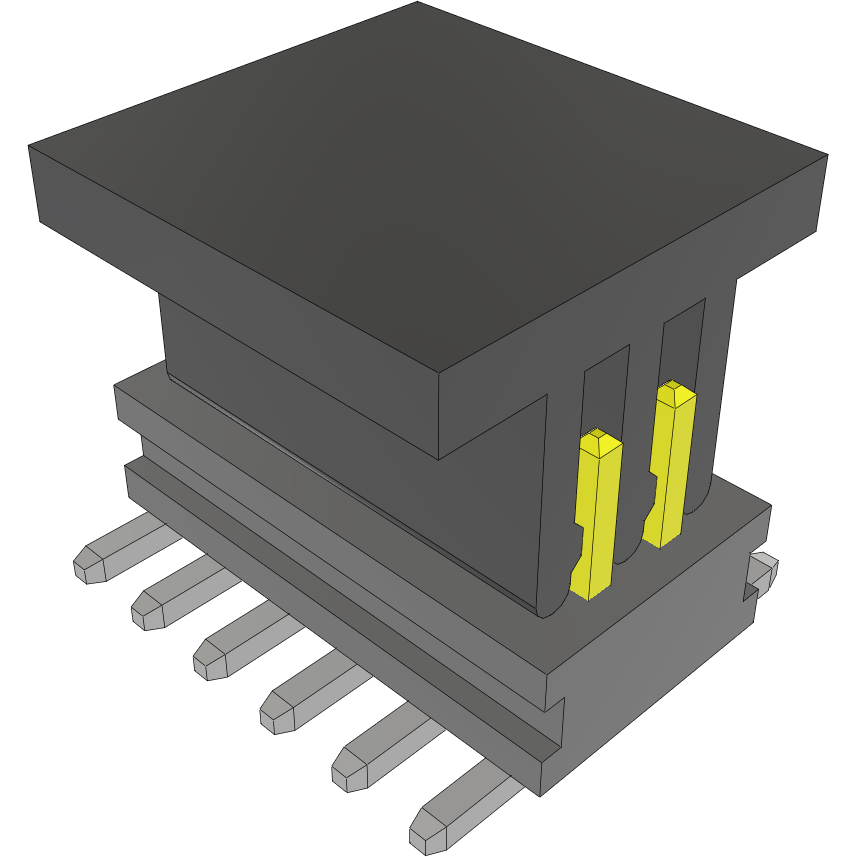 Samtec-FTMH-106-03-L-DV-A-P-TR Piastre connettori e prese PCB Conn Unshrouded Header HDR 12 POS 1mm Solder ST Top Entry SMD T/R
