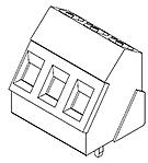 Molex-0398800404 Steckverbinder, Klemmenblöcke Conn Eurostyle Block 4 POS 5.08mm Solder Thru-Hole 17.5A/Contact Eurostyle™