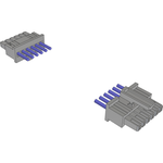 Samtec-MMSS-06-24C-L-08.00-D-K-L Cable Assembly AC Power Cable Assembly 0.203m Power to Power 6 to 6 POS SKT-SKT Crimp-Crimp 24AWG