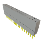 Conn Elevated Socket SKT 40 POS 2.54mm Solder ST Top Entry Thru-Hole Tube