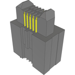 Conn Micro High Speed Terminal Strip HDR 10 POS 0.8mm Solder ST SMD T/R