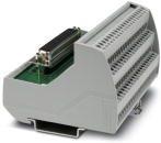 PHOENIX CONTACT-2322430 Schnittstellenmodule VARIOFACE module, with screw connection and high density D-SUB miniature socket strip, for mounting on NS35 rails, no. of pos.: 62, width: 180 mm