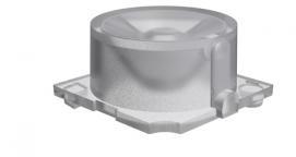 Carclo Technical Plastics-10773 Lentes ópticos Round Optical Lens Polycarbonate