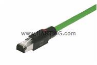 HARTING Technology Group-09457710127 Cable Assembly Other Cable Assembly Round Copper Cable 5m 22AWG RJ-45 4 POS M Crimp RJ Industrial®