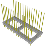Conn DIP Adapter HDR 32 POS 2.54mm ST Thru-Hole Tube