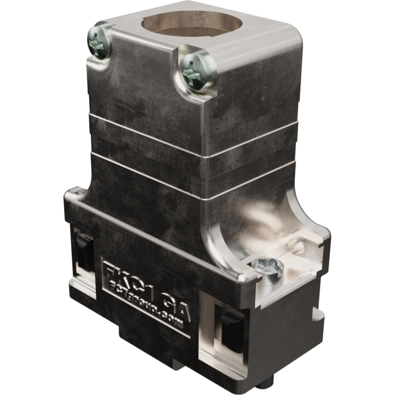 Molex-1731110235 Schrumpfbalgenadapter Hood 180° 1 Shell Size Nickel Acrylonitrile Butadiene Styrene/Polycarbonate Screw Lock FCT Products