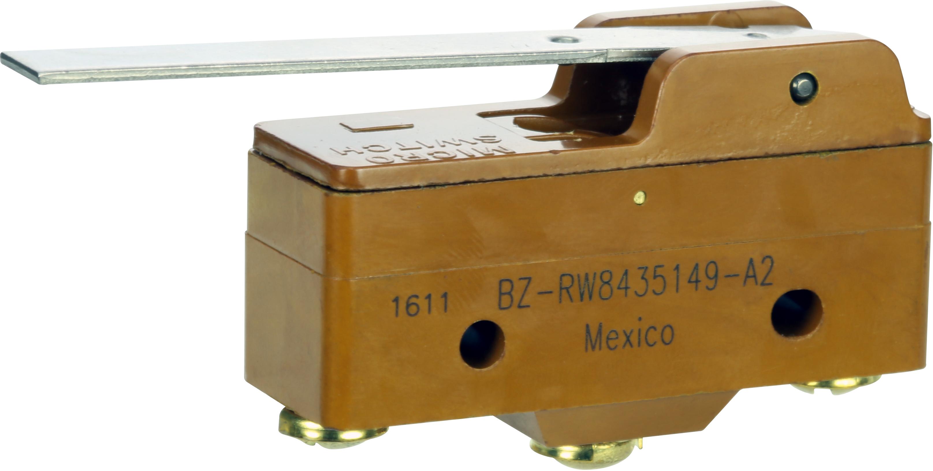 Honeywell-BZ-RW8435149-A2 Schnappschalter Switch Snap Action N.O./N.C. SPDT Straight Lever 10A 277VAC 186.42VA 0.06N Screw Mount Screw