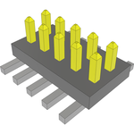 Conn Unshrouded Header HDR 10 POS 1.27mm Solder ST Top Entry SMD T/R