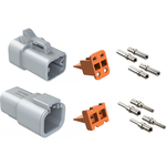 Kit, Atp Series, 4 Position Plug, Receptacle, Contacts, And Wedgelocks