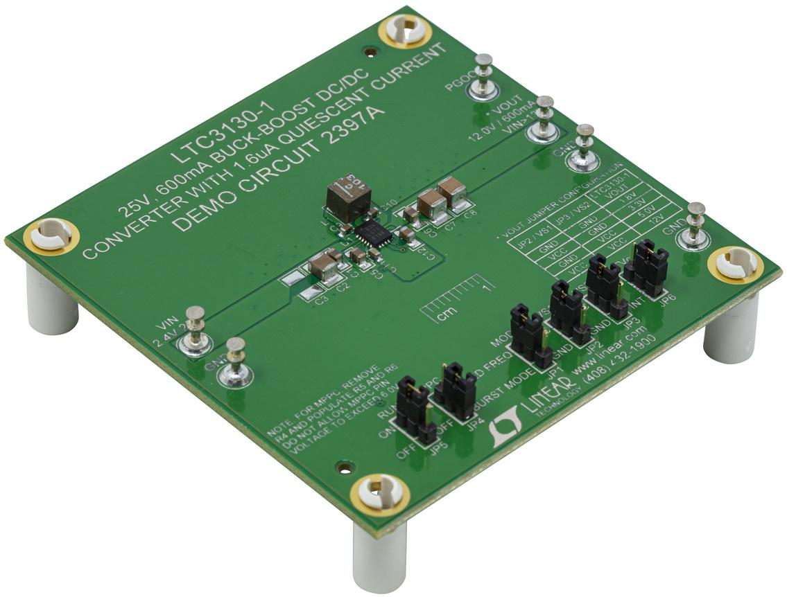 Analog Devices-DC2397A Kit e schede di sviluppo gestione della potenza LTC3130EUDC-1 Demonstration circuit