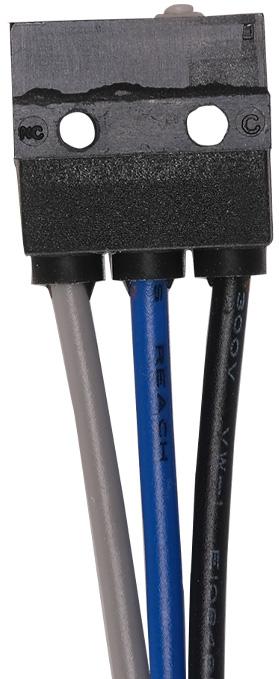 Littelfuse-ZMTG03CJS02WCE24 Azione interruttore Switch Snap Action N.O./N.C. SPDT Simulated Leaf Roller Lever 3A 250VAC 24VDC 0.49N Screw Mount Wire Lead Tray