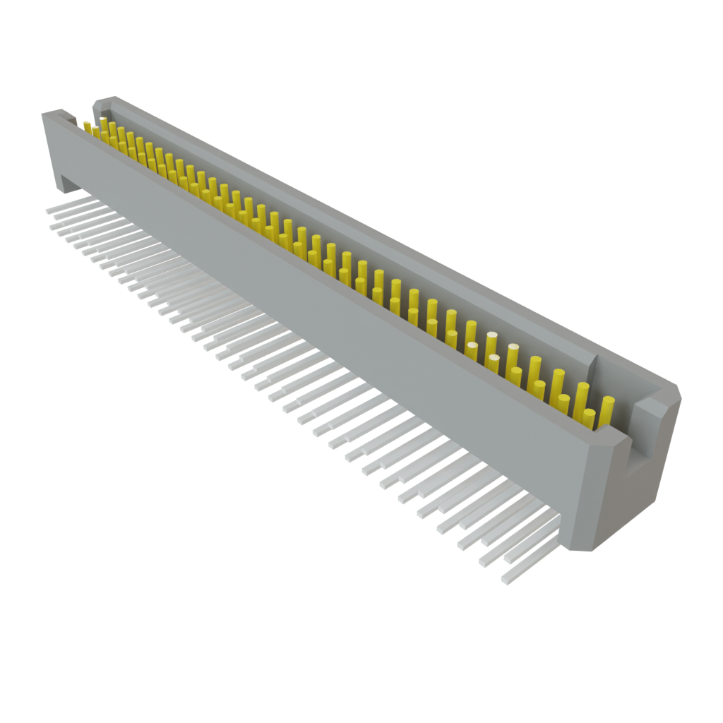 Samtec-TFM-135-01-S-D-RA Connector Headers and PCB Receptacles Conn Shrouded Header (4 Sides) HDR 70 POS 1.27mm Solder RA Side Entry Thru-Hole TIGER EYE™ Tube